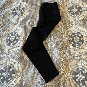 7 for all mankind black jeans size 28